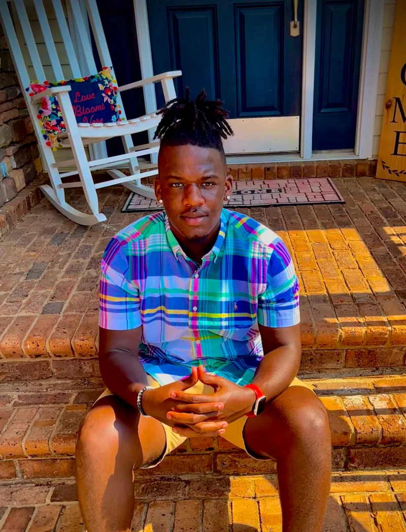 Key campaign results next to Belk influencer Khristian Clark