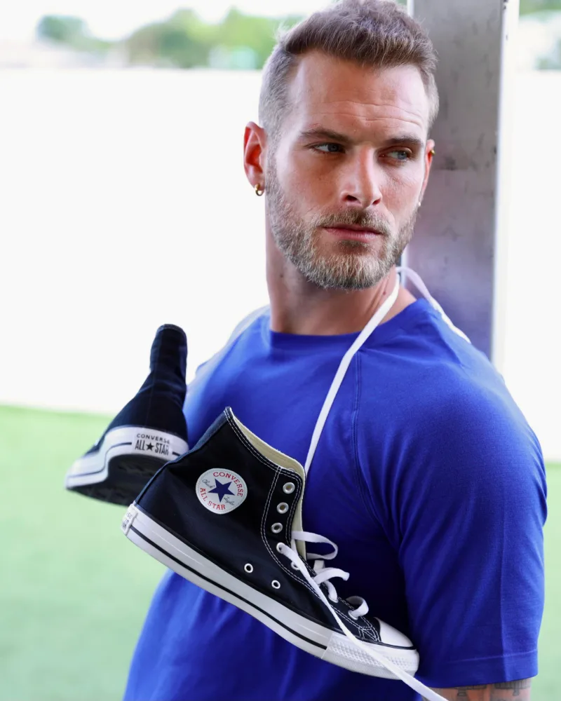 Instagram posts and reels from athletic influencers promoting Champs Sports products